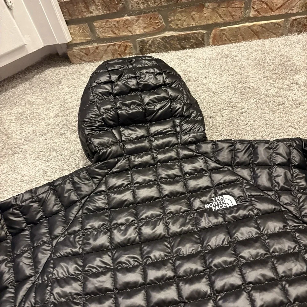 NEW The North Face Thermoball Hooded Jacket Black Men's Large L NFOA8D1N $250